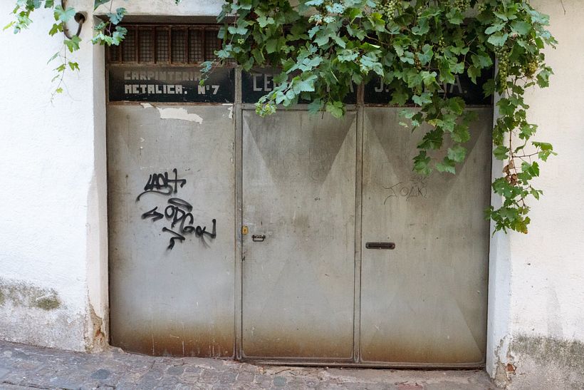 Antigua cerrajería. Calle San Antonio de la Florida.