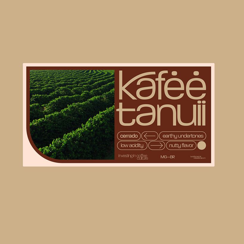 Kafee Tanuii | My project for course: Meaningful Visual Identity Design: From Brief to Pitch 14