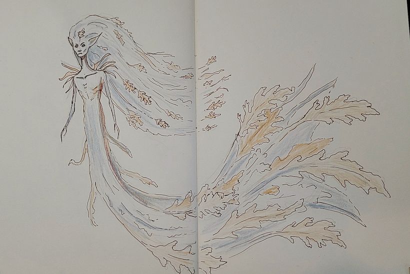 My project for course: Fantasy Sketchbook: Draw Characters from Imagination 5