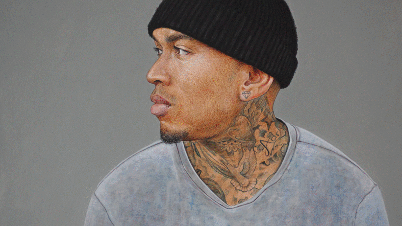 Realistic oil portraits by Domestika teacher Alan Coulson.