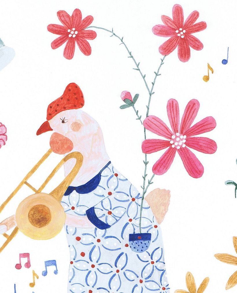 My project for course: Delicate Watercolors for Narrative Illustration 4