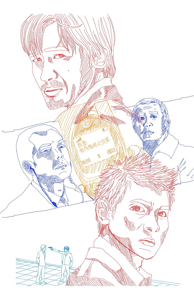 digital sketches in Photoshop