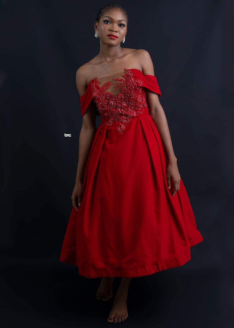 Red Velvet Dress 2