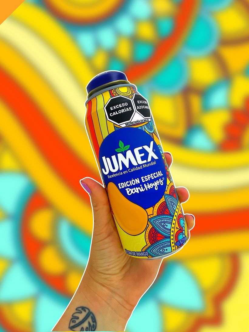 Jugos Jumex, edición limitada - Diseño