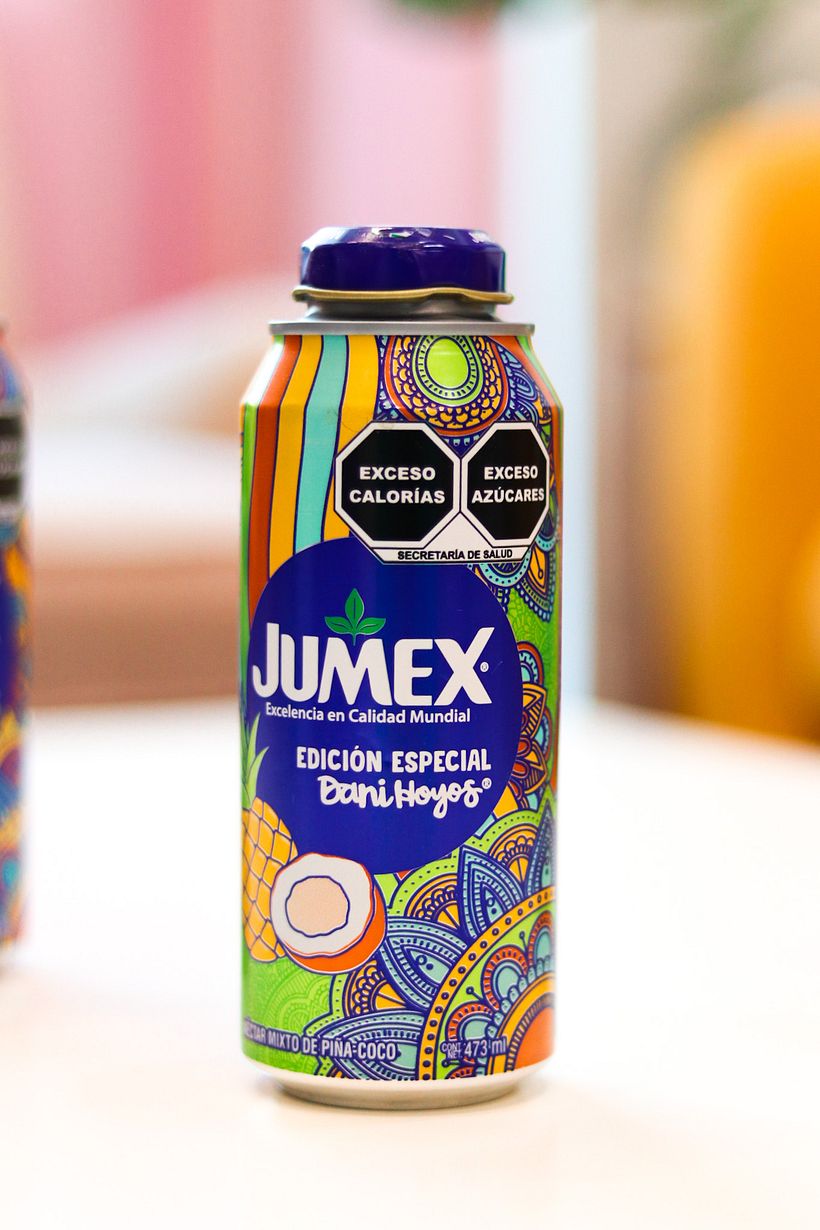 Jugos Jumex, edición limitada - Diseño