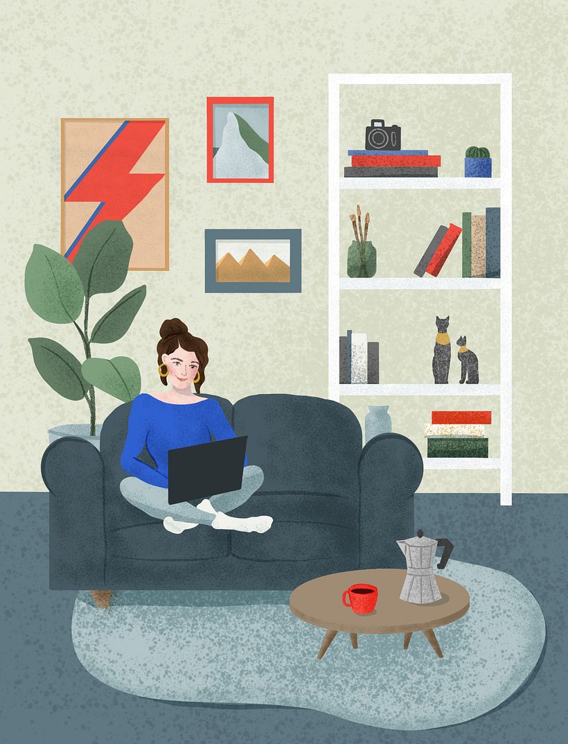 My project for course: Colorful Digital Illustration in Procreate 2