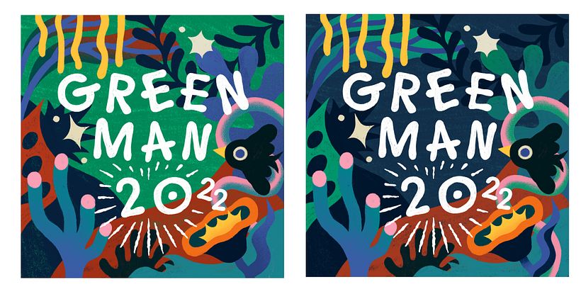 Green Man logos