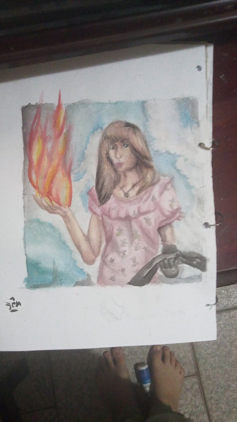 Meu projeto do curso: Ilustração com aquarela: recrie cenas icônicas o lar da snrta peregrine 1