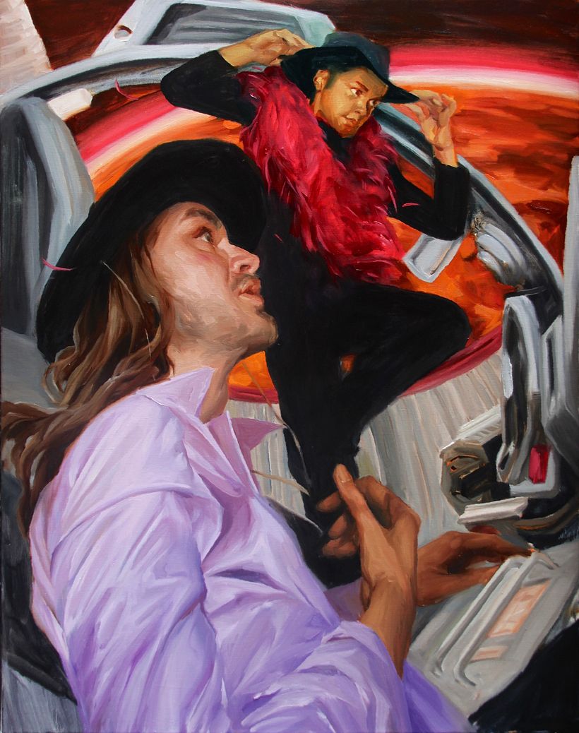 Oil on canvas, 110 x 90 cm, 2022