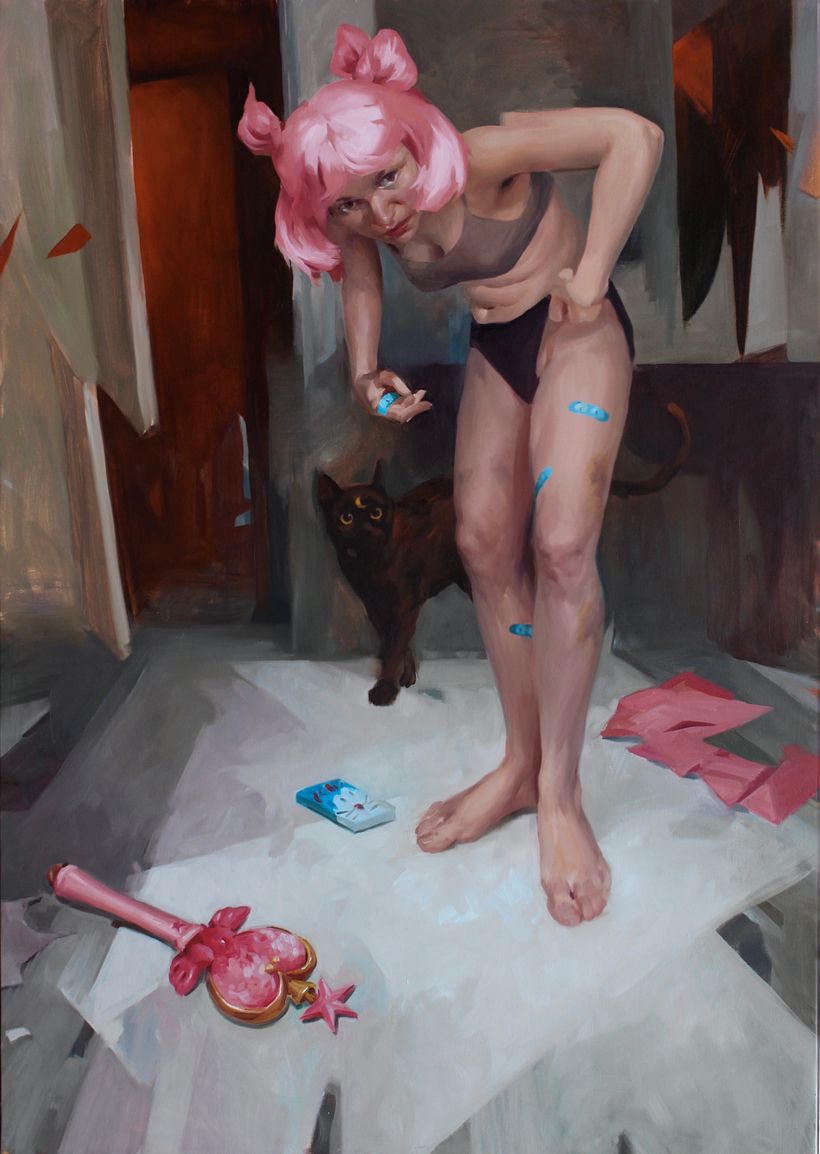 Oil on canvas, 150 x 110cm, 2020