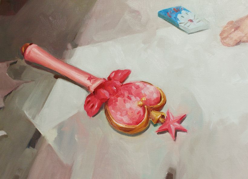 After fighting for love and justice - Ilustración tradicional