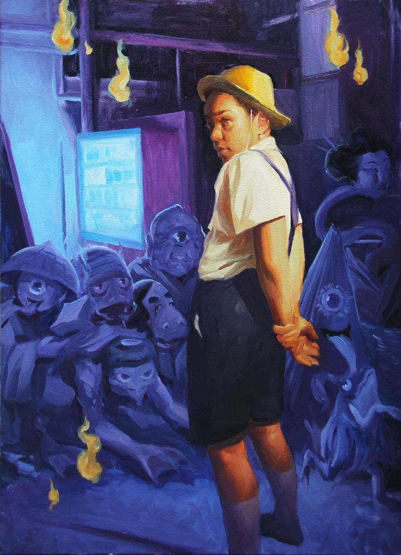 Oil on canvas, 110 x 80 cm, 2022