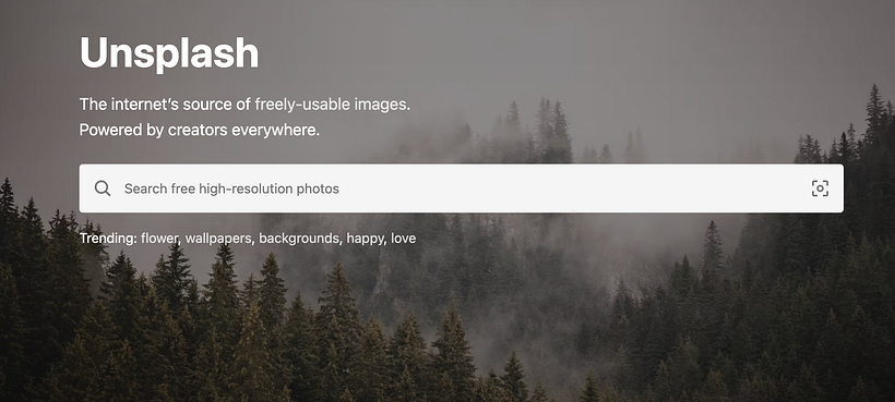 Unsplash.
