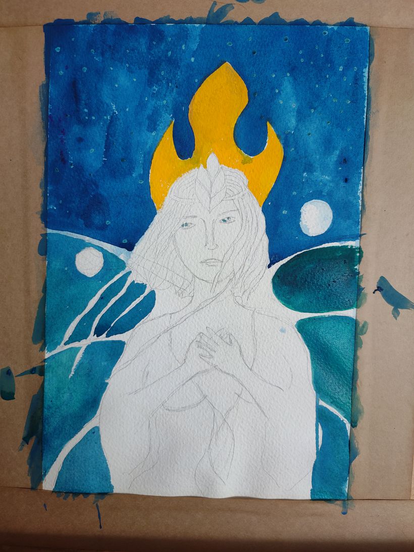 My project for course: Painting with Gouache: Create Poetic Illustrations 8