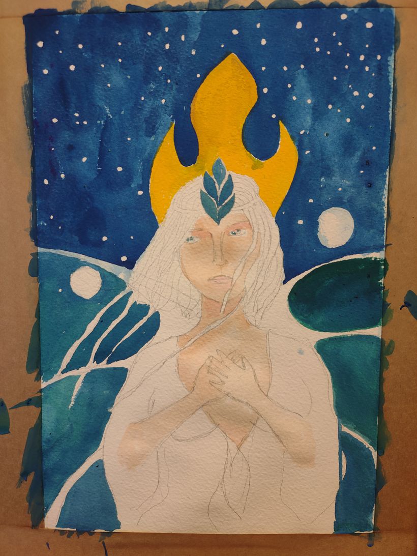 My project for course: Painting with Gouache: Create Poetic Illustrations 9