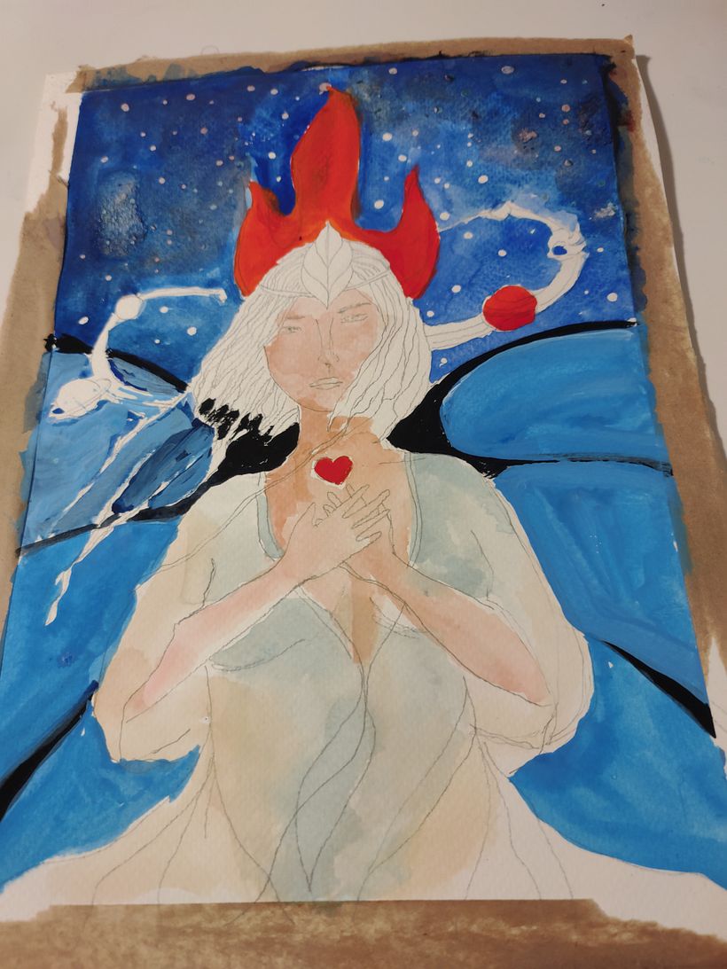My project for course: Painting with Gouache: Create Poetic Illustrations 6