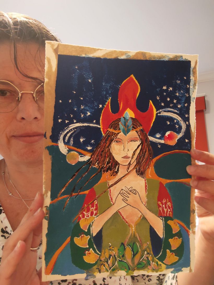 My project for course: Painting with Gouache: Create Poetic Illustrations 11