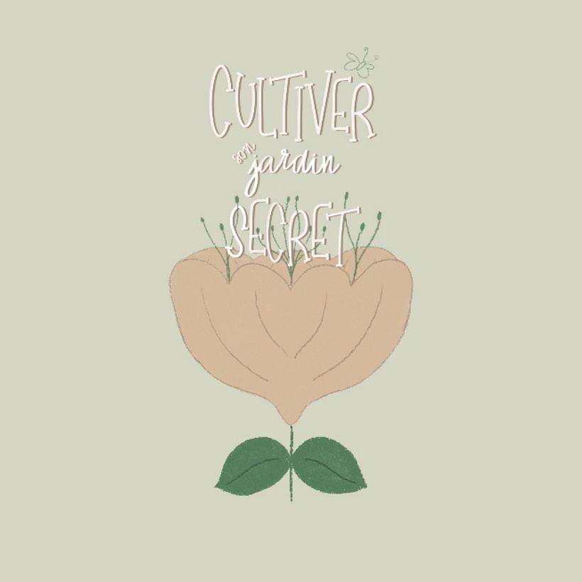 Mon projet du cours : Jardin secret 1