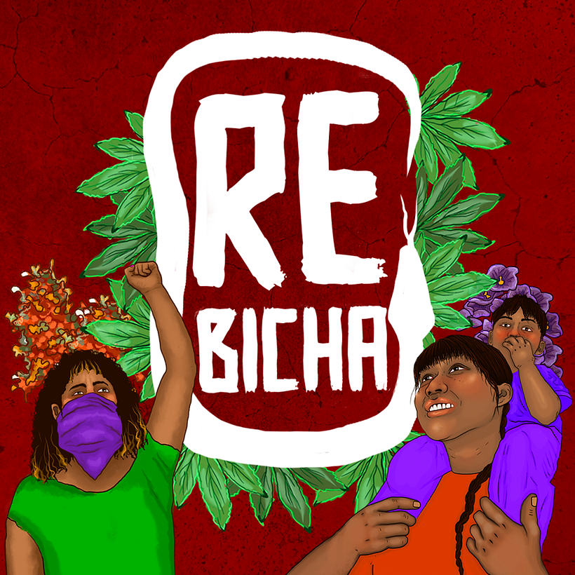 Ilustraciones sobre temas que me mueven: feminismo, ecologismo, espiritualidad, cine y literatura