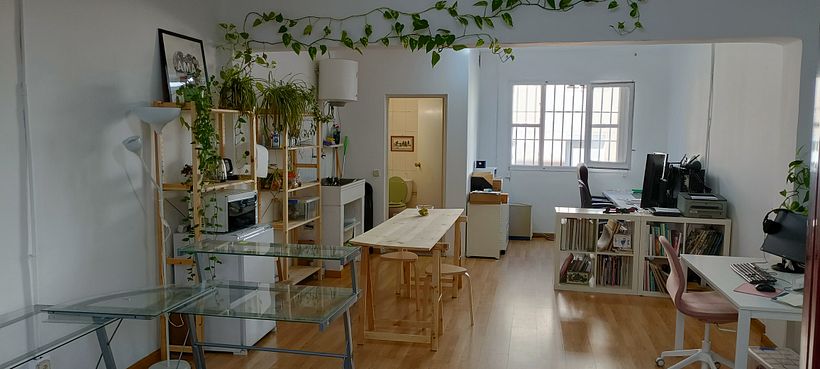 Dos espacios disponibles en estudio cerca de Madrid Río 1