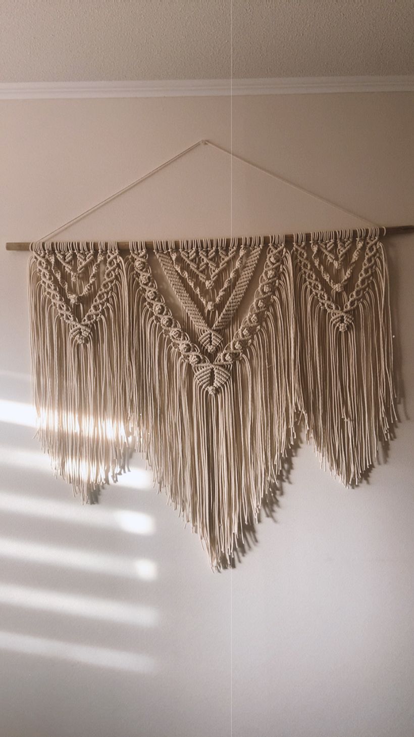 Mi proyecto del curso: Macramé: nudos básicos y complejos 1