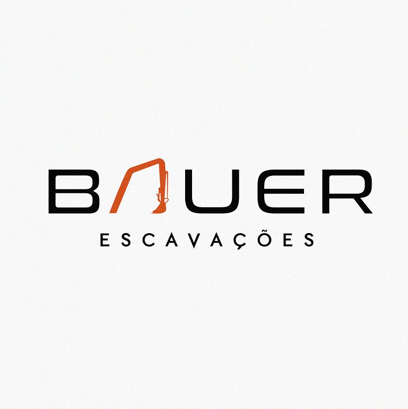 Identidade visual para empresa de escavações 6