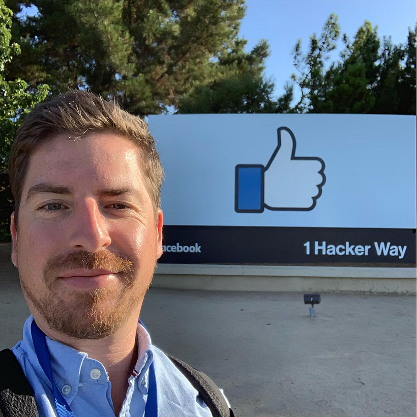 This is me at the headquarter in August 2019