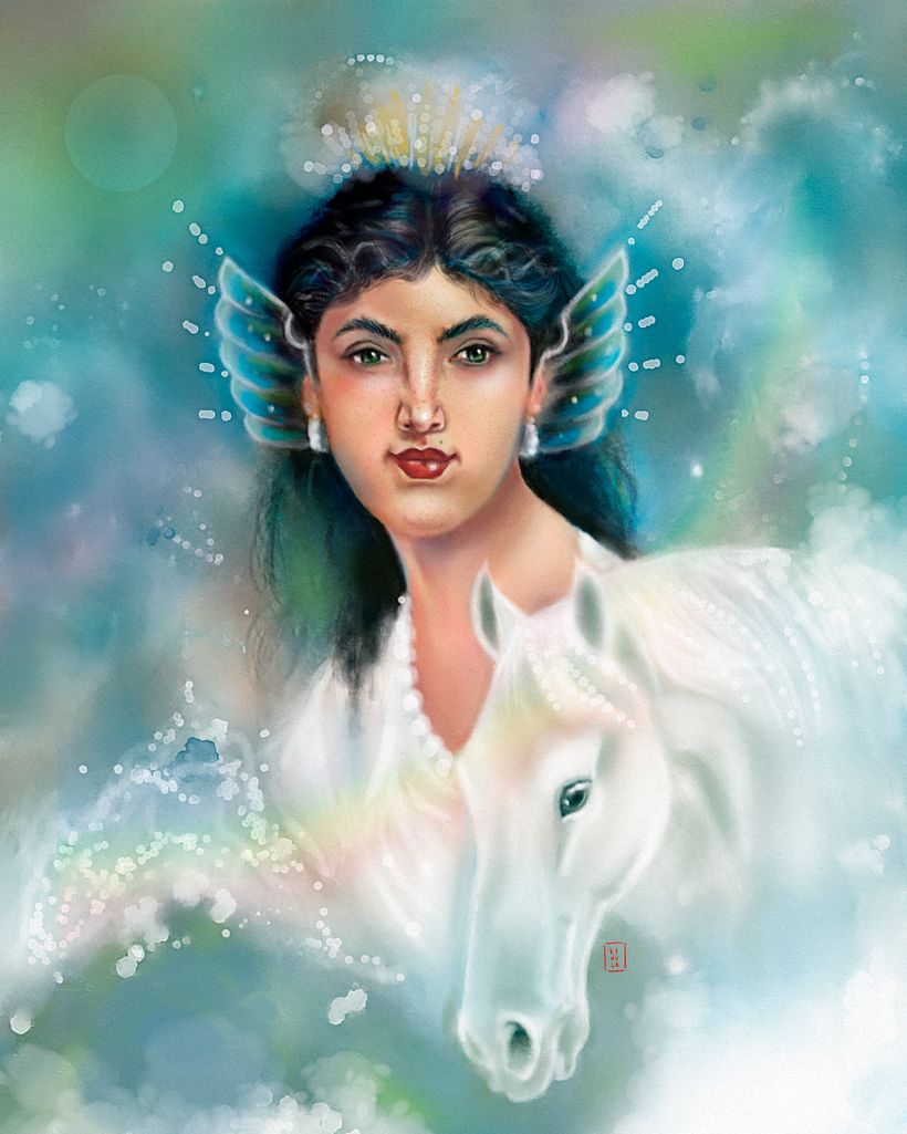 Mi proyecto del curso: Retratos digitales de fantasía con Photoshop 2