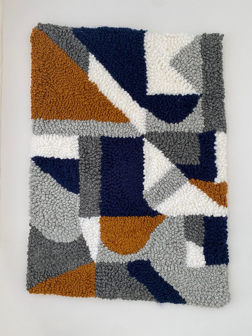 My project for course: Punch Needle for Rug Design 8