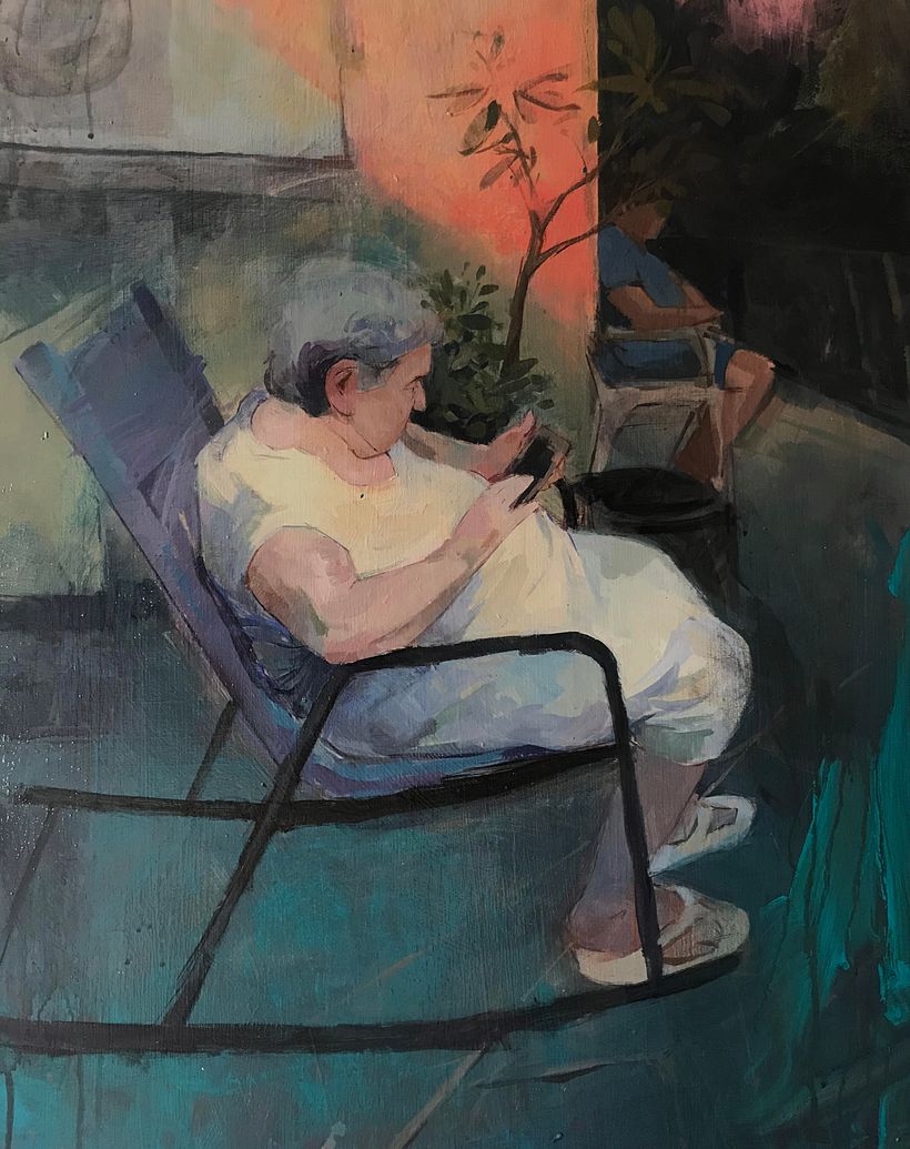 50x70 cm Acrylic on canvas 2020