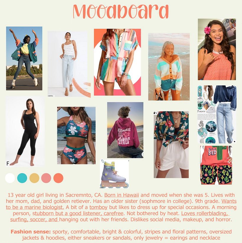 1. Olina's Mood Board