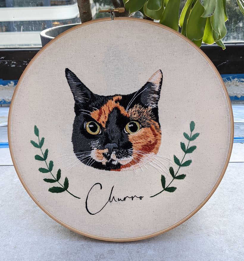 My project for course: Needle Painting for Beginners 1