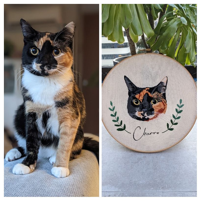 My project for course: Needle Painting for Beginners 2
