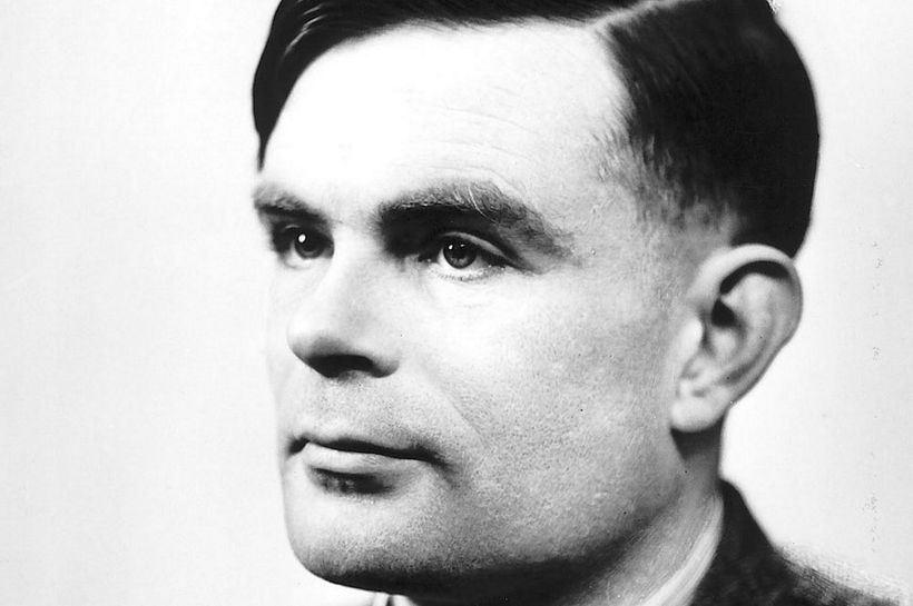 British mathematician and inventor Alan Turing.
