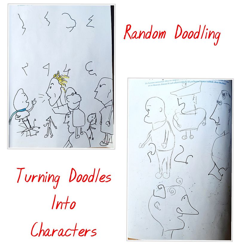 My project in The Art of Sketching: Transform Your Doodles into Art course 7