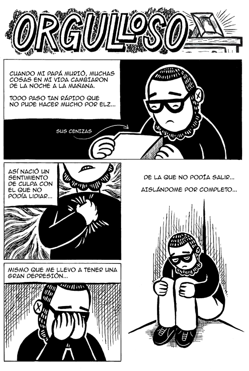 Mi proyecto del curso:  Creación de novelas gráficas autobiográficas 2