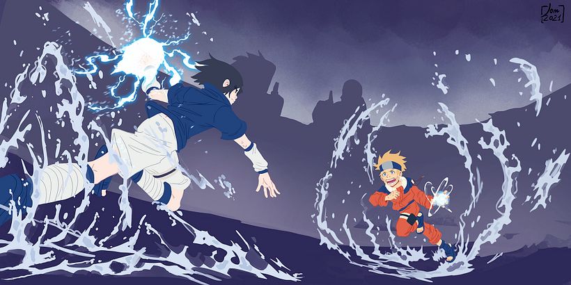 Sasuke vs Naruto 3