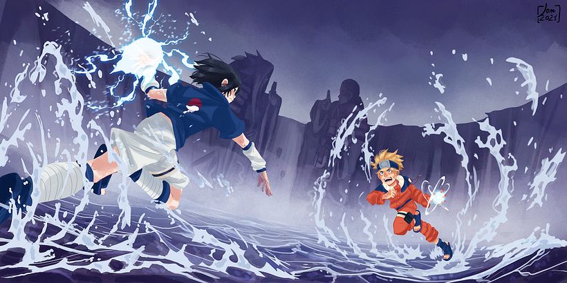 Sasuke vs Naruto 4