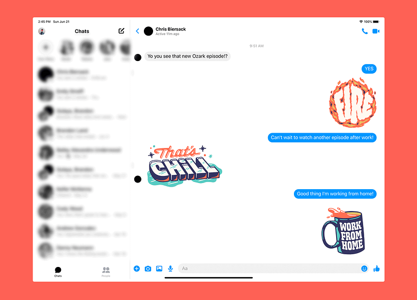 Animated Stickers In-Use