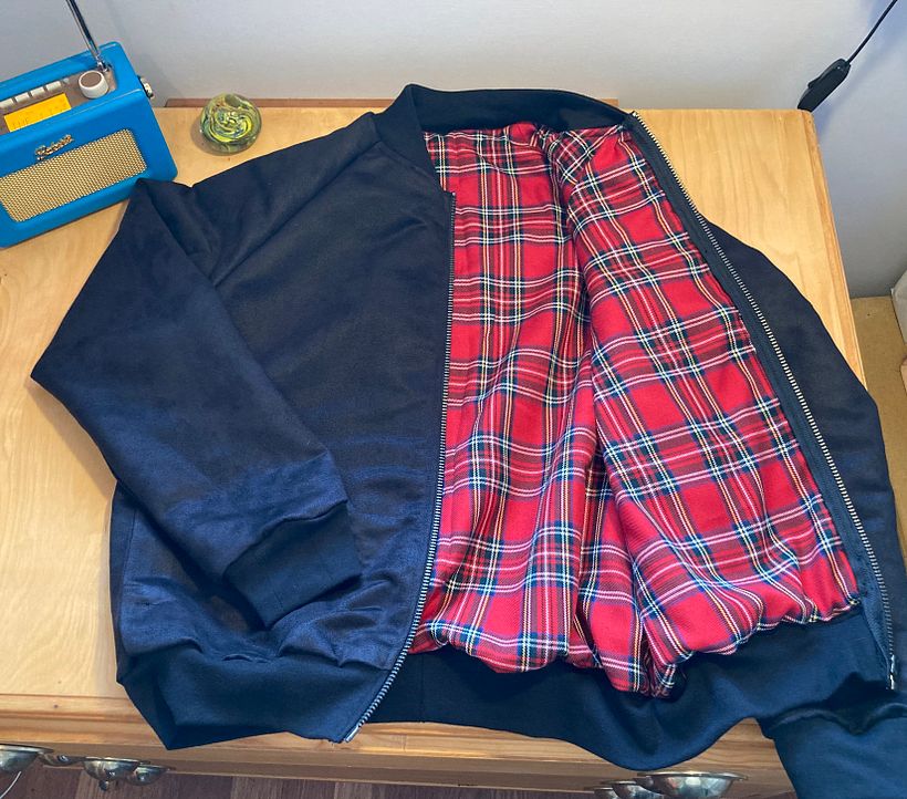 My project for course: Make and Customize Your First Bomber Jacket 1