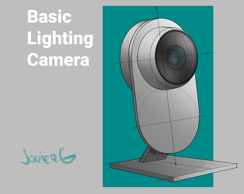 Basic lighting for a camera sketch 3