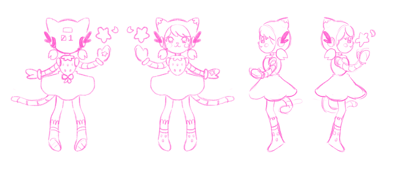 My project for course: Kawaii Character Creation in 3D with Blender 4