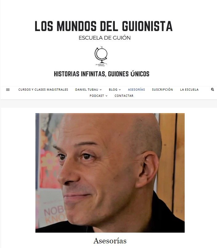 Daniel Tubau también hace asesoría de guión