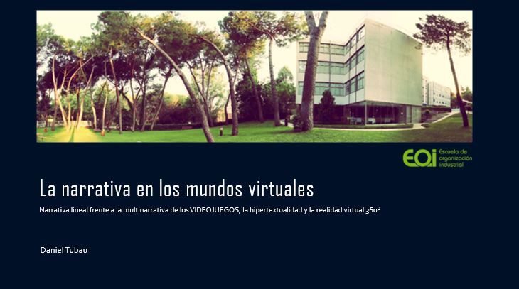 La narrativa en los mundos virtuales 1