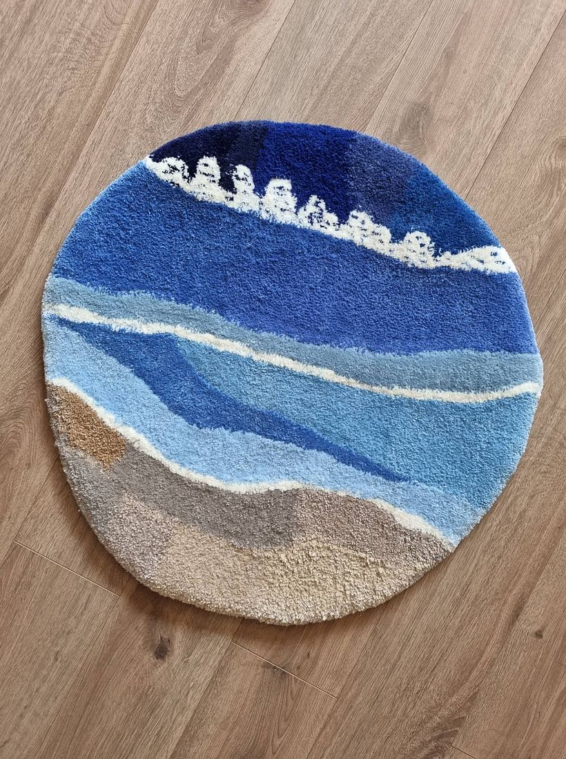 My project for course: Tufting Technique for Creating Rugs 6