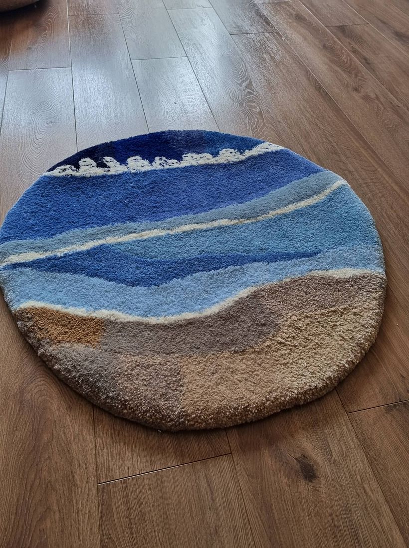 My project for course: Tufting Technique for Creating Rugs 9
