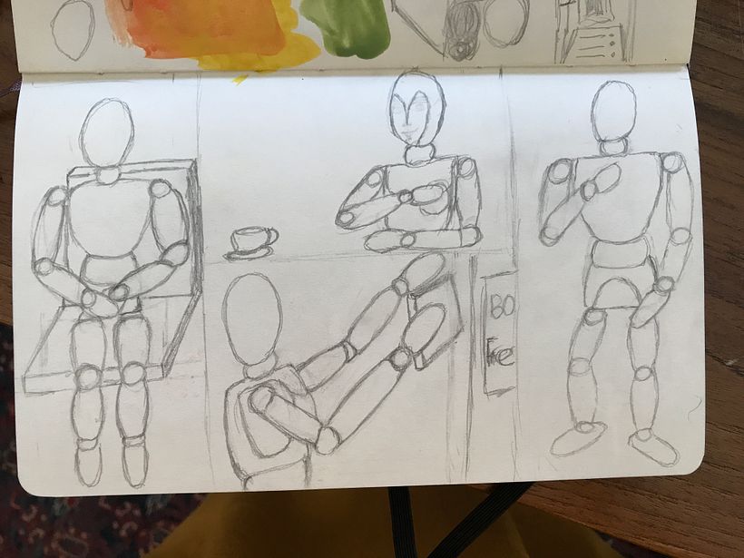 My project for course: Character Creation from Observational Drawings 2