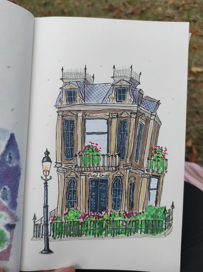 My project for course: Expressive Architectural Sketching with Colored Markers 2