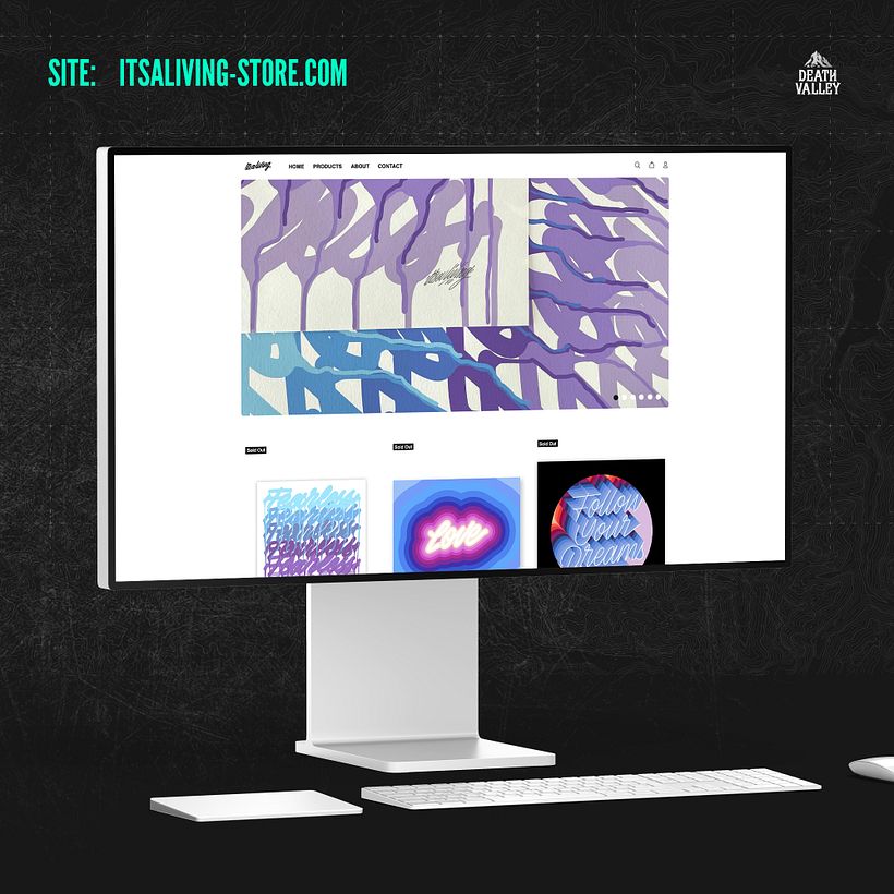 Online store development for designer and artist Ricardo Gonzalez in the year 2021.