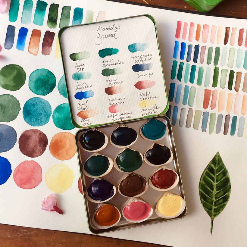 Paleta botánica Green mini  2